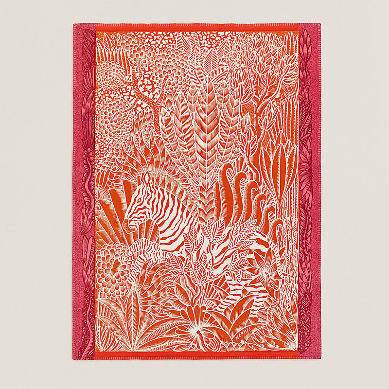 Zebre Camoufle blanket | Hermès UAE